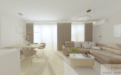 Salon z aneksem kuchennym 12